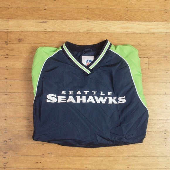 NFL Other - Seattle Seahawks NFL Team Lined Pullover Windbreaker